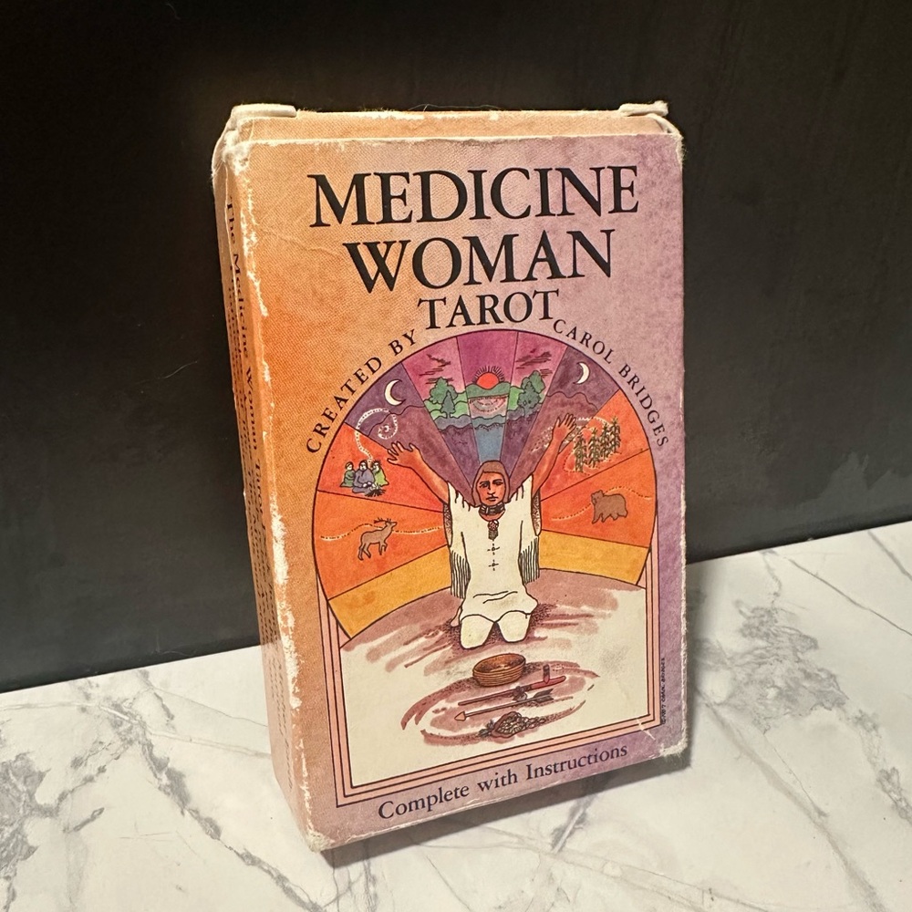 Rare Native Tarot Deck -Medicine Woman Tarot Deck by Carol Bridges